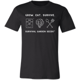 Short-Sleeve T-Shirt - Grow. Eat. Survive.