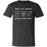 Short-Sleeve T-Shirt - Grow. Eat. Survive.