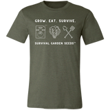 Short-Sleeve T-Shirt - Grow. Eat. Survive.