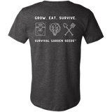 Unisex Short-Sleeve T-Shirt - SGS Logo/Grow. Eat. Survive.