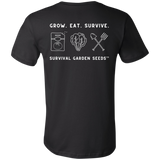 Unisex Short-Sleeve T-Shirt - SGS Logo/Grow. Eat. Survive.