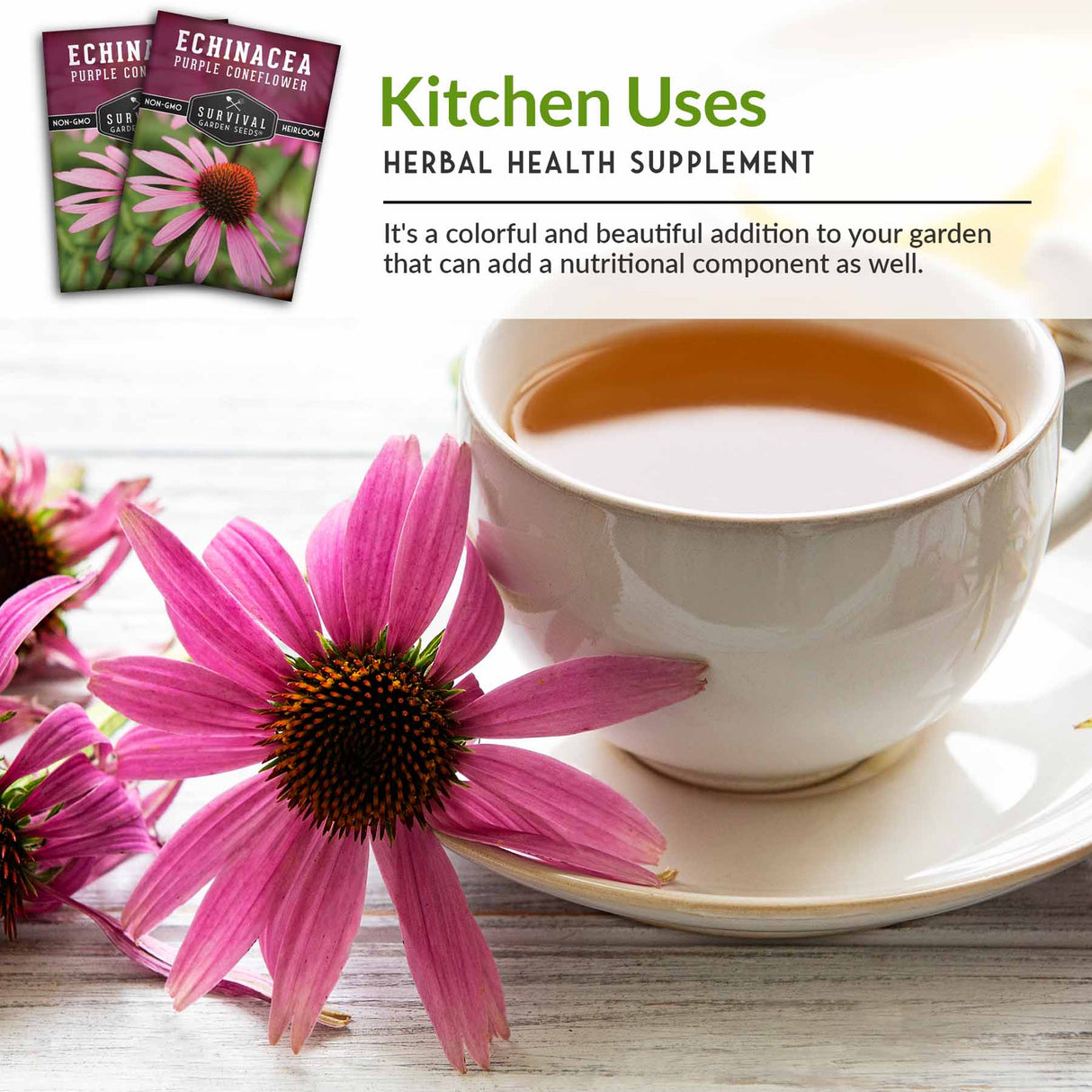 Kitchen uses -herbal health supplement