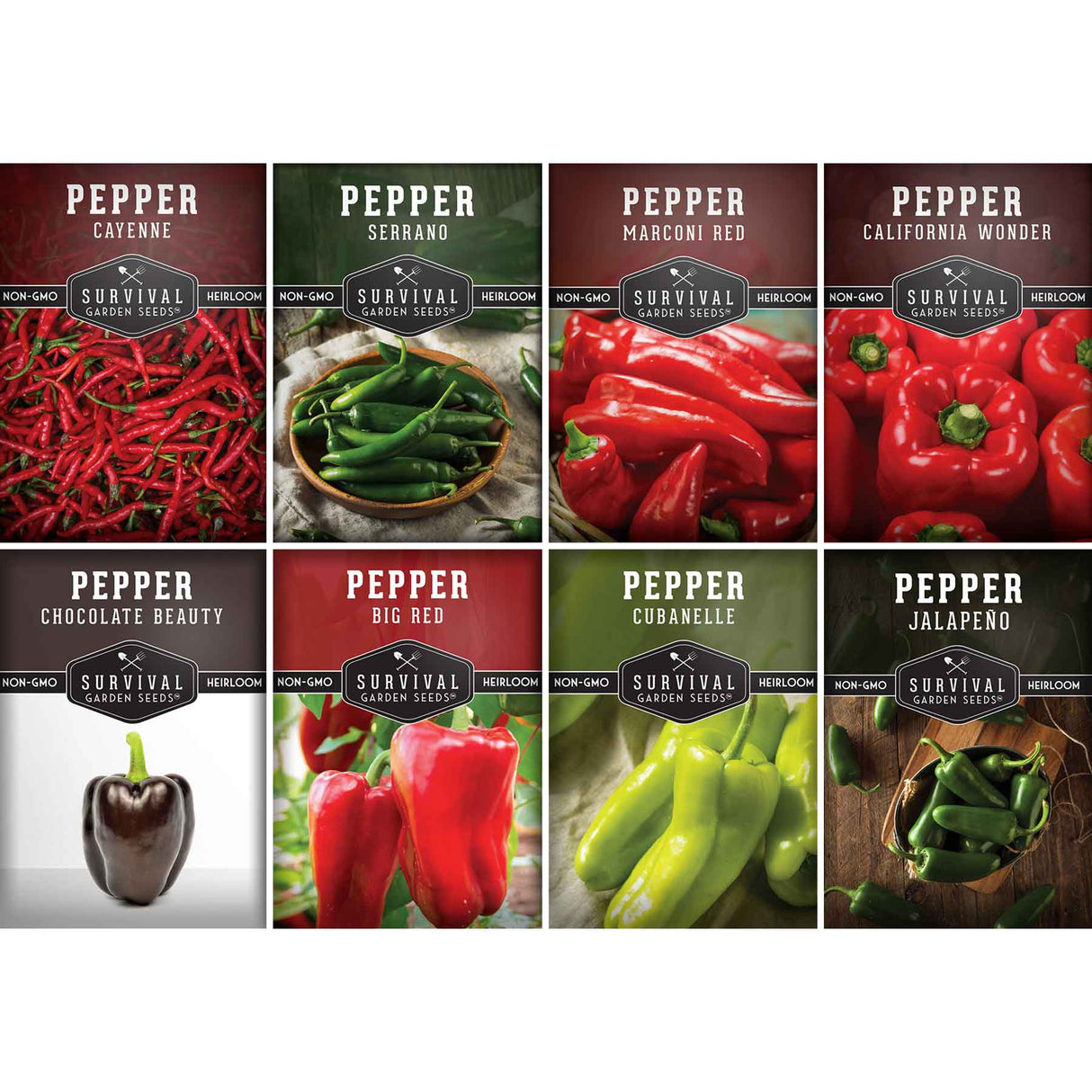 8 Pepper Seed Collection