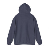 Farm to Table Unisex Hoodie - back - Heather Sport Dark Navy