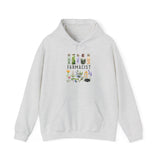 Unisex Hoodie - Farmacist - front - Ash