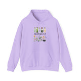 Unisex Hoodie - Farmacist - front - orchid