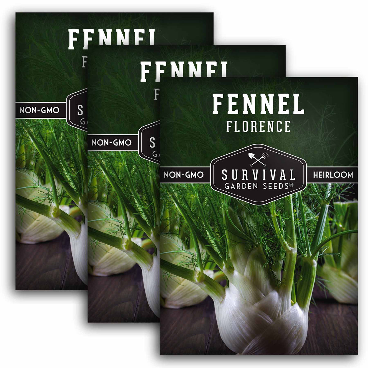 3 packets of Florence Fennel seeds