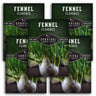 5 packets of Florence Fennel seeds