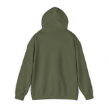 Grow a Garden for Victory Unisex Hoodie - back - Military Green