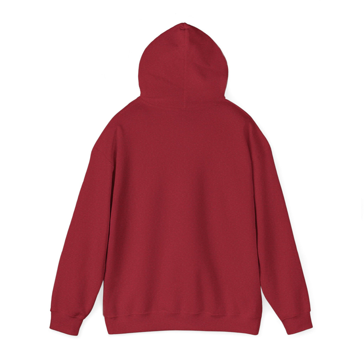Grow a Garden for Victory Unisex Hoodie - back - Antique Cherry Red