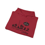 Grow a Garden for Victory Unisex Hoodie - folded - Antique Cherry Red