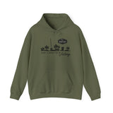 Grow a Garden for Victory Unisex Hoodie - front - Military Green