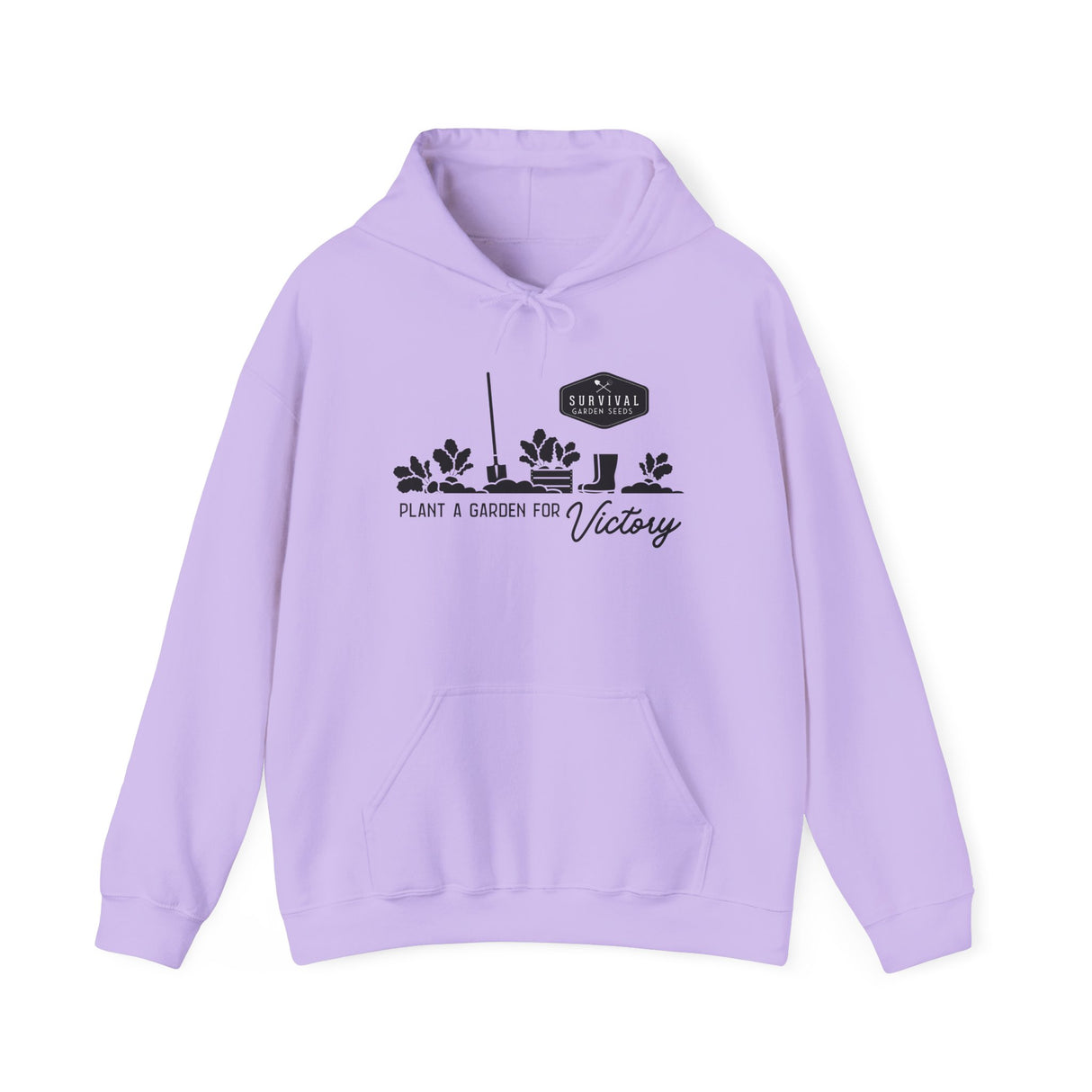 Grow a Garden for Victory Unisex Hoodie - front - Orchid