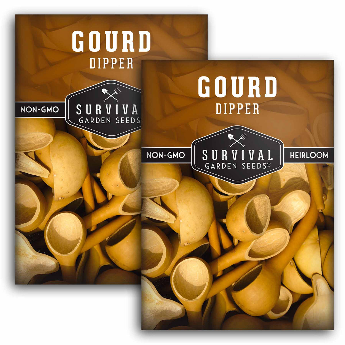 2 packets of Dipper Gourd seeds