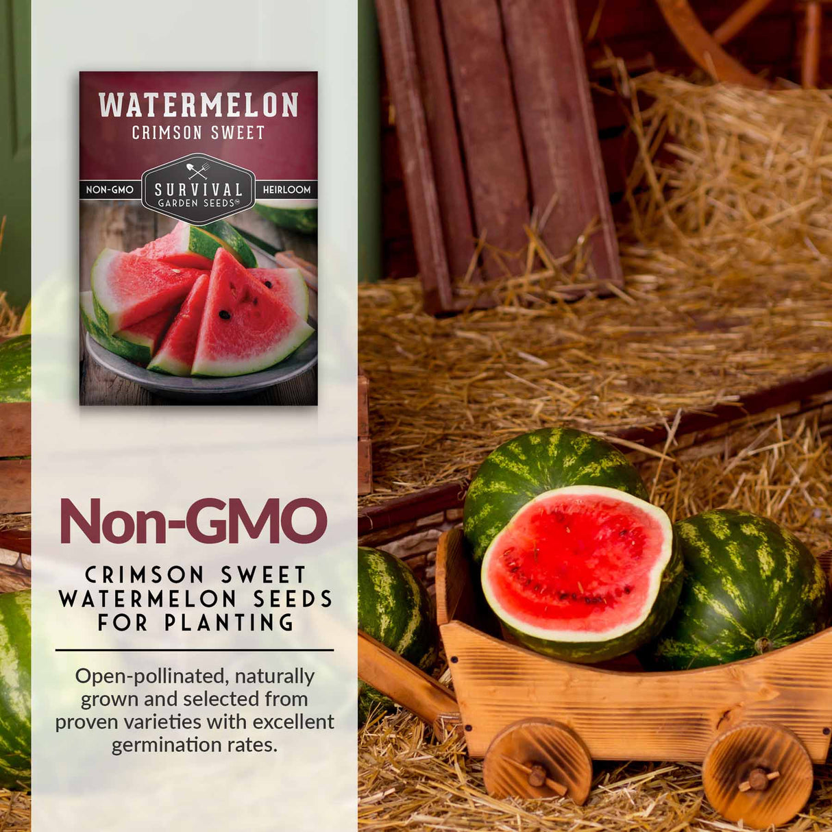 Non-GMO Watermelon seeds