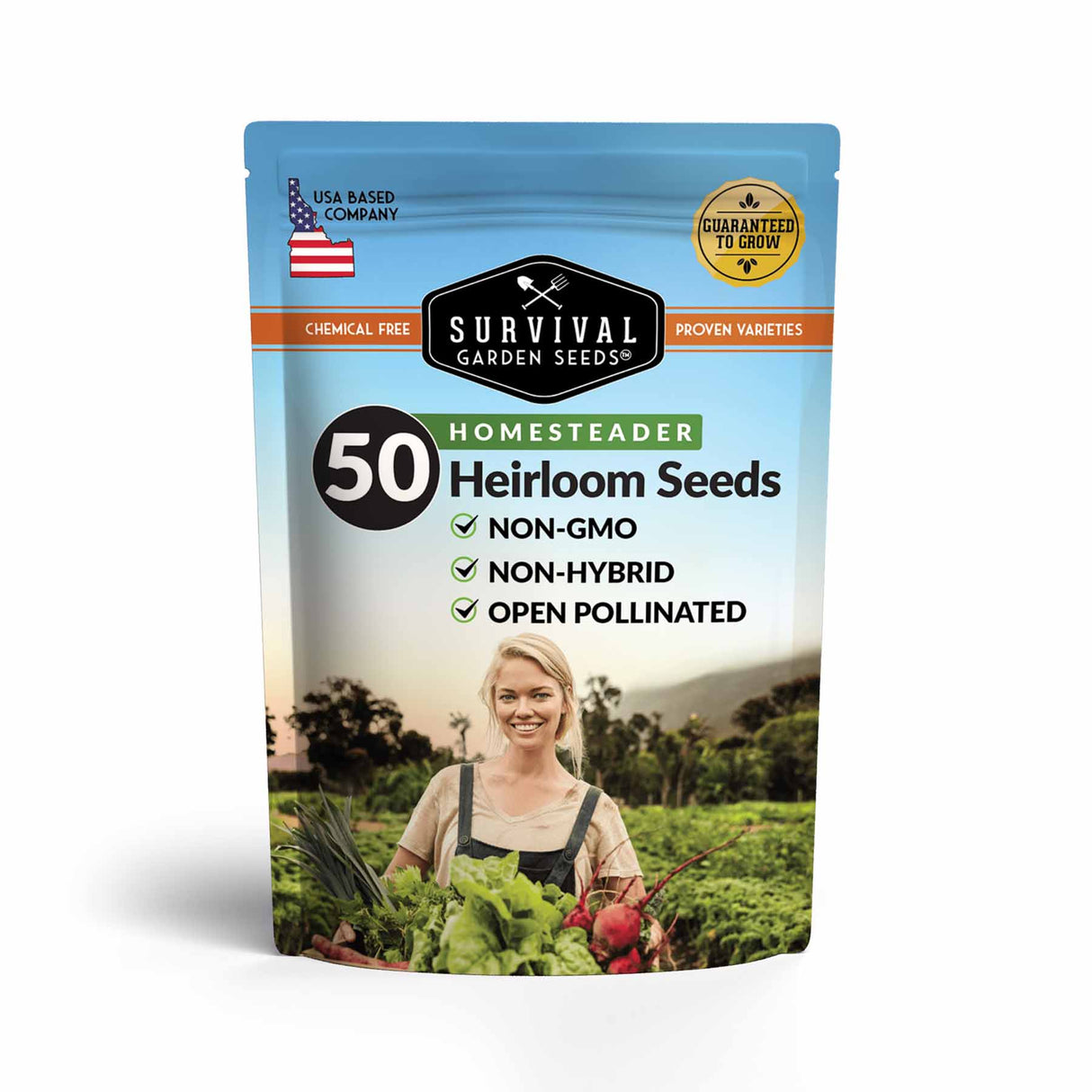 Homesteader 50 Packet Seed Collection