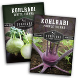 Kohlrabi Seed Collection - 2 varieties