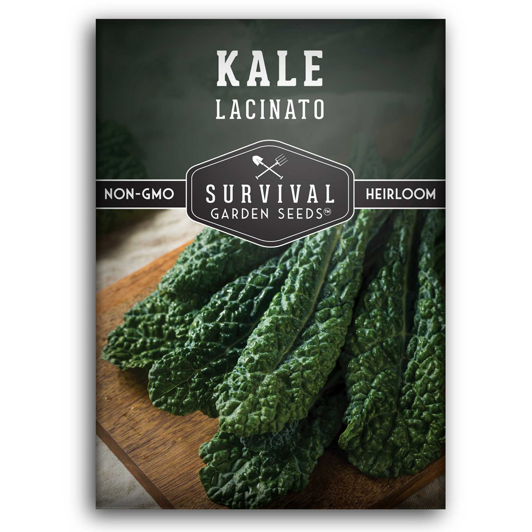 Survival Garden Seeds Lacinato Kale Seeds - Thumbnail 2