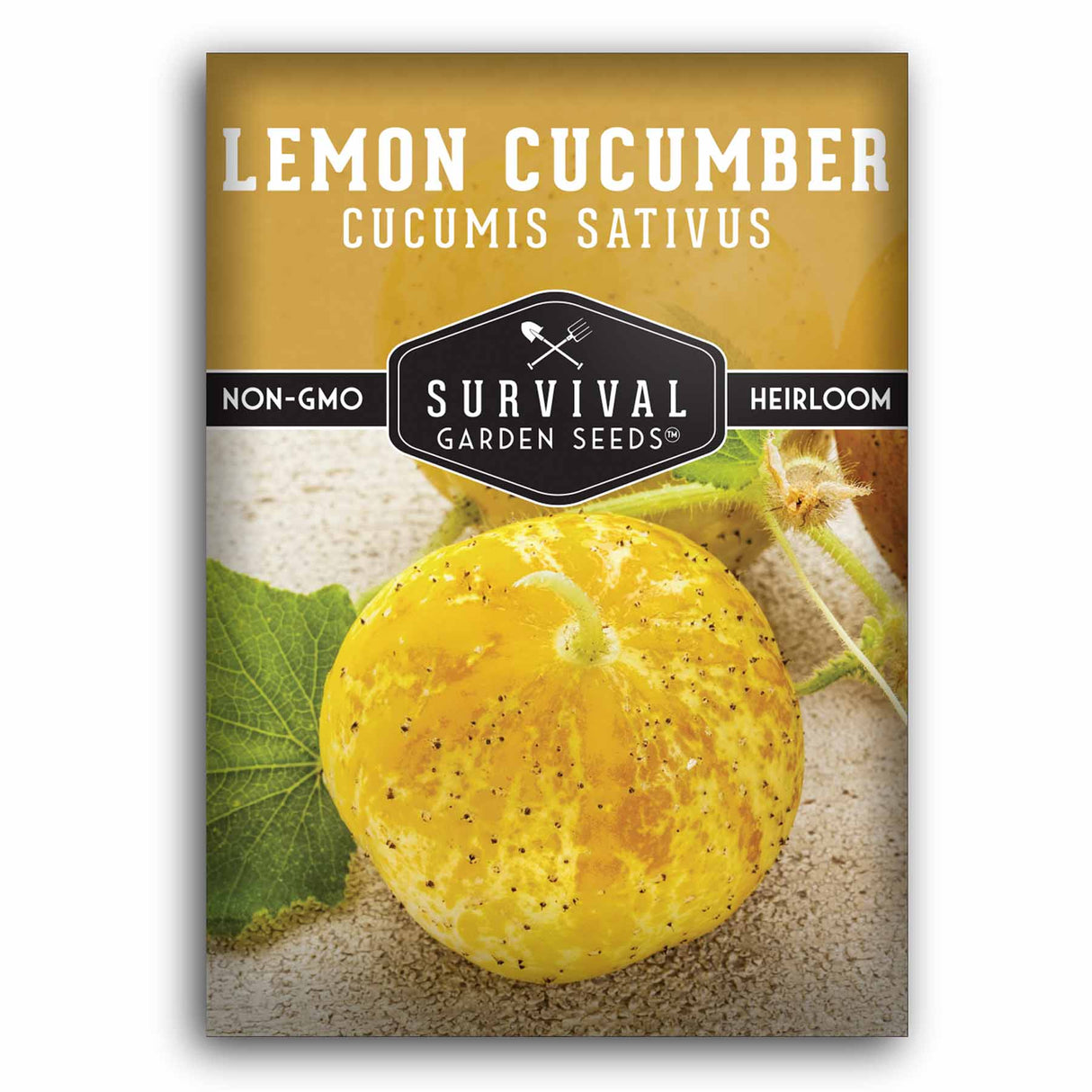 1 Packet of Lemon Cucumber seeds