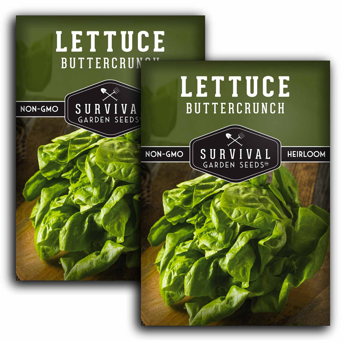 2 packets of Buttercrunch Lettuce seeds