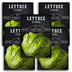 5 packets of Iceberg Lettuce seeds