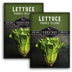 2 Packets of Parris Island Lettuce seeds