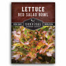 1 packet of Red Salad Bowl lettuce seeds