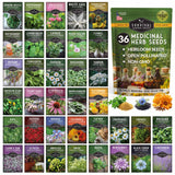 Ultimate Medicinal Herb Seed Collection - 36 Medicinal Herbs