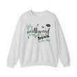 My Milkweeed Brings all the Bees to the Yard longsleeve sweatshirt front - Ash