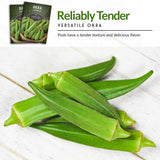 Reliably Tender Okra