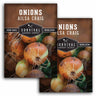 2 packets of Ailsa Craig Onion seeds