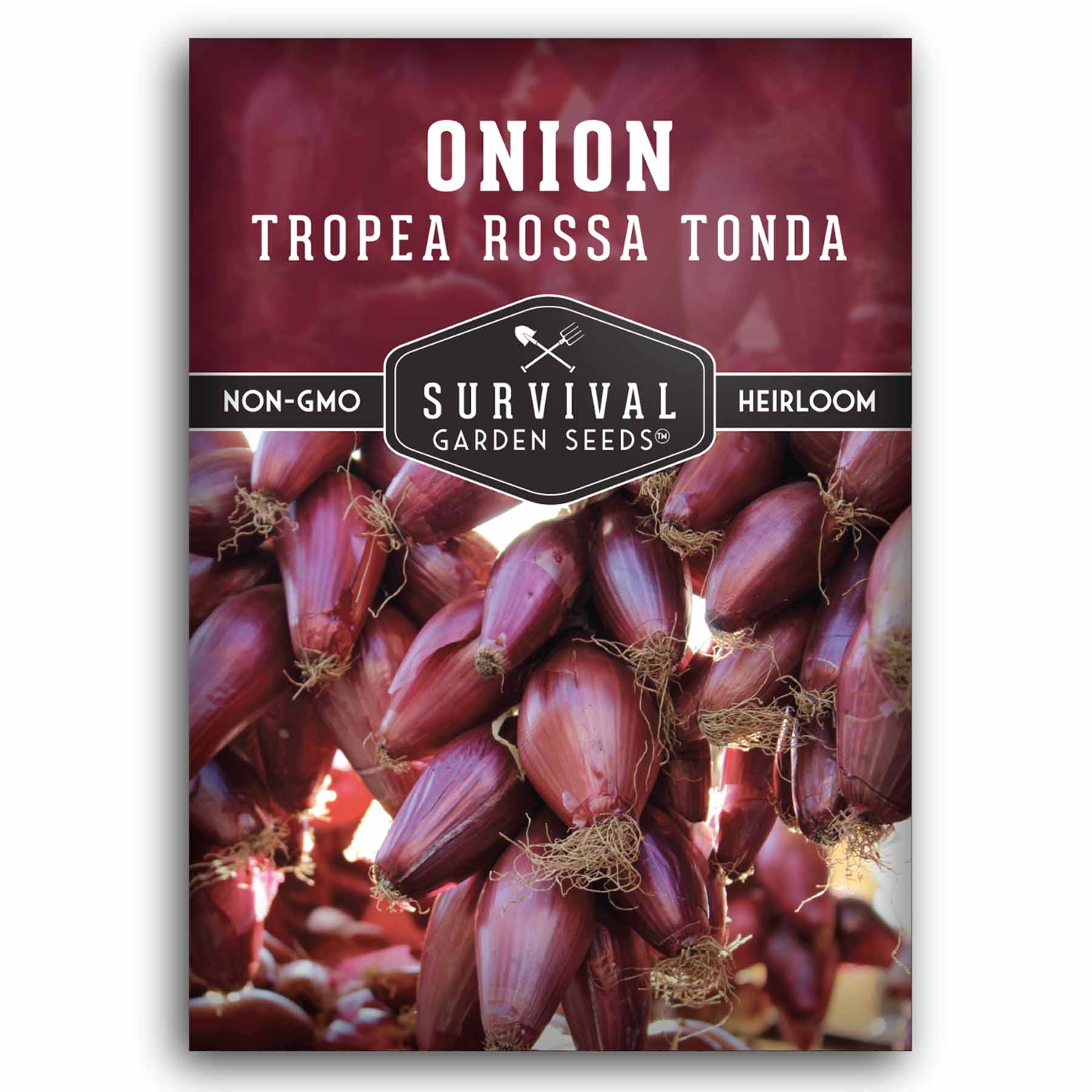 1 Packet of Tropea Rossa Tonda onion seeds