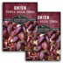 2 Packets of Tropea Rossa Tonda onion seeds