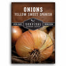 1 packet of Yellow Sweet Spanish Onion seeds