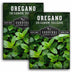 2 packets of Oregano seeds