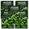 5 packets of Oregano seeds