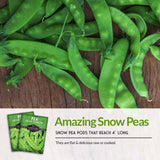 Amazing snow peas