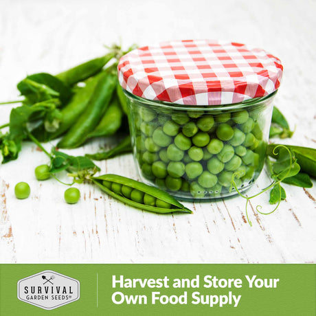 Harvest and store your own food supply