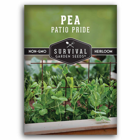 1 Packet of Patio Pride Pea seeds