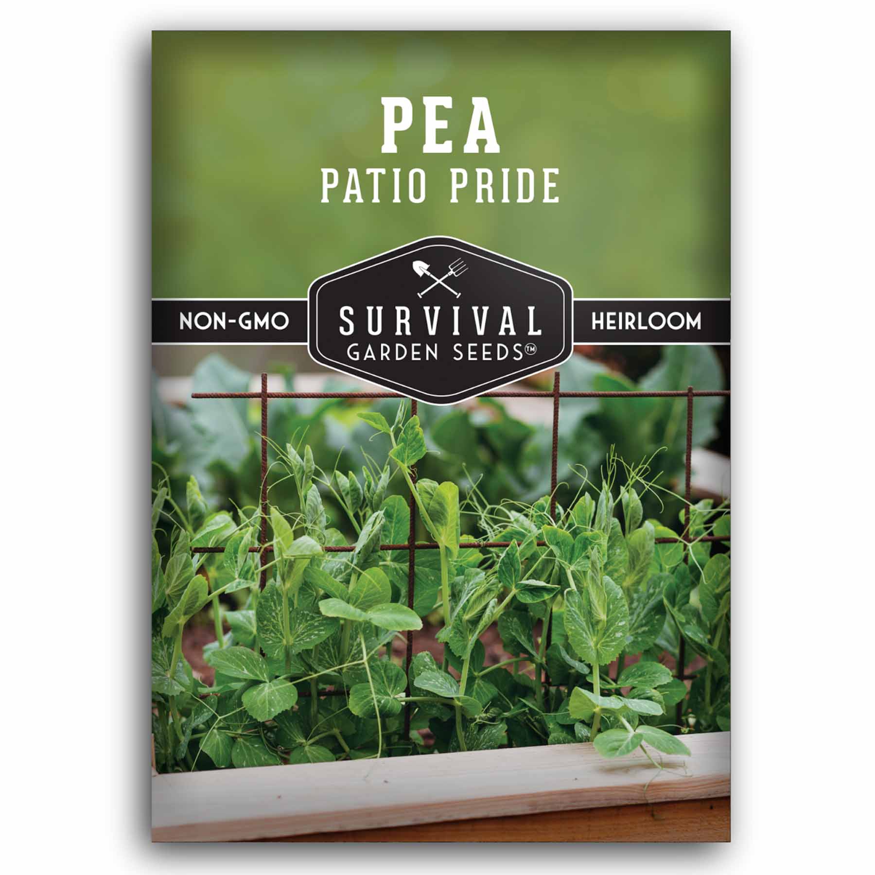 1 Packet of Patio Pride Pea seeds