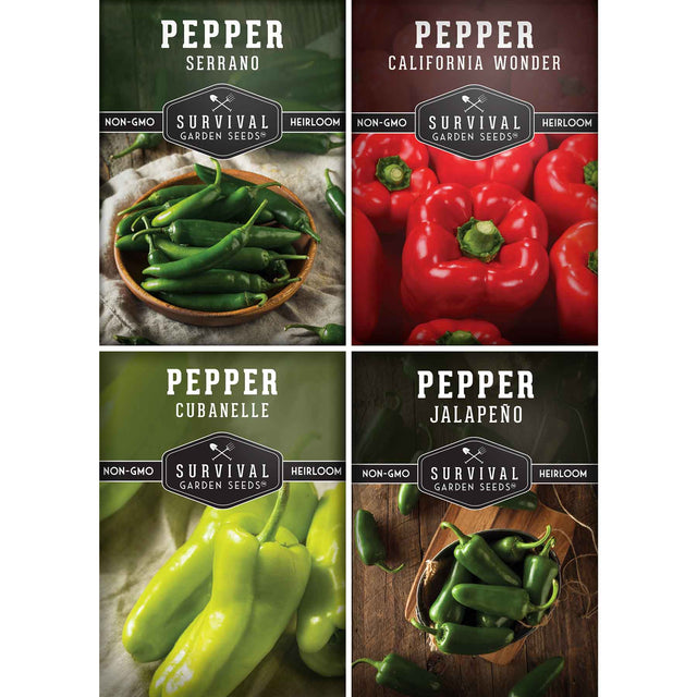 4 Pepper Seed Collection