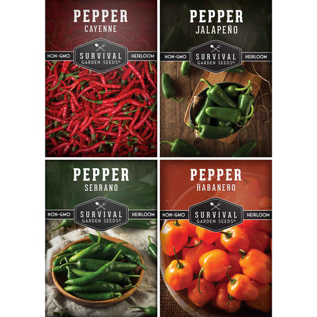 Hot Pepper seed collection