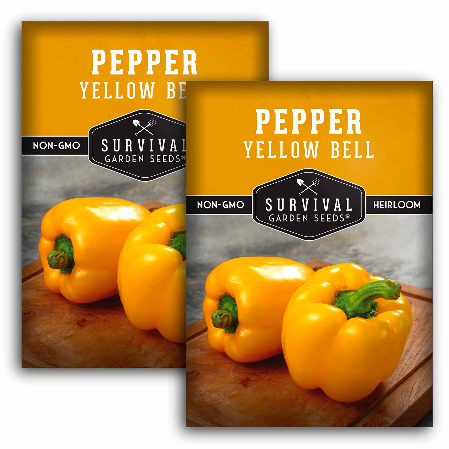 Yellow Bell Pepper Seed Sweet Bell Pepper 2 Packets