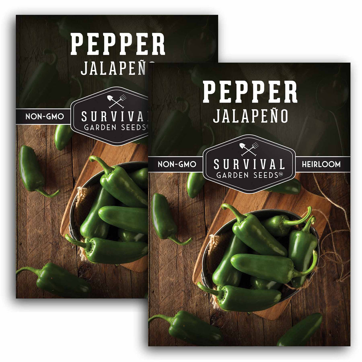 2 packets of Jalapeno Pepper seeds