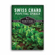 1 Packet of Perpetual Spinach Swiss Chard Seeds