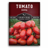 1 Packet of Roma tomato seeds