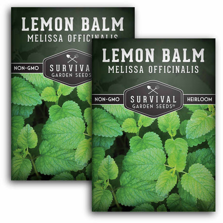 2 Packets of Lemon Balm seeds