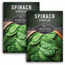 2 Packets of Viroflay Spinach seeds