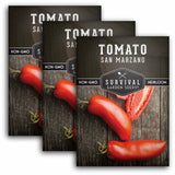 3 Packets of San Marzano Tomato Seeds