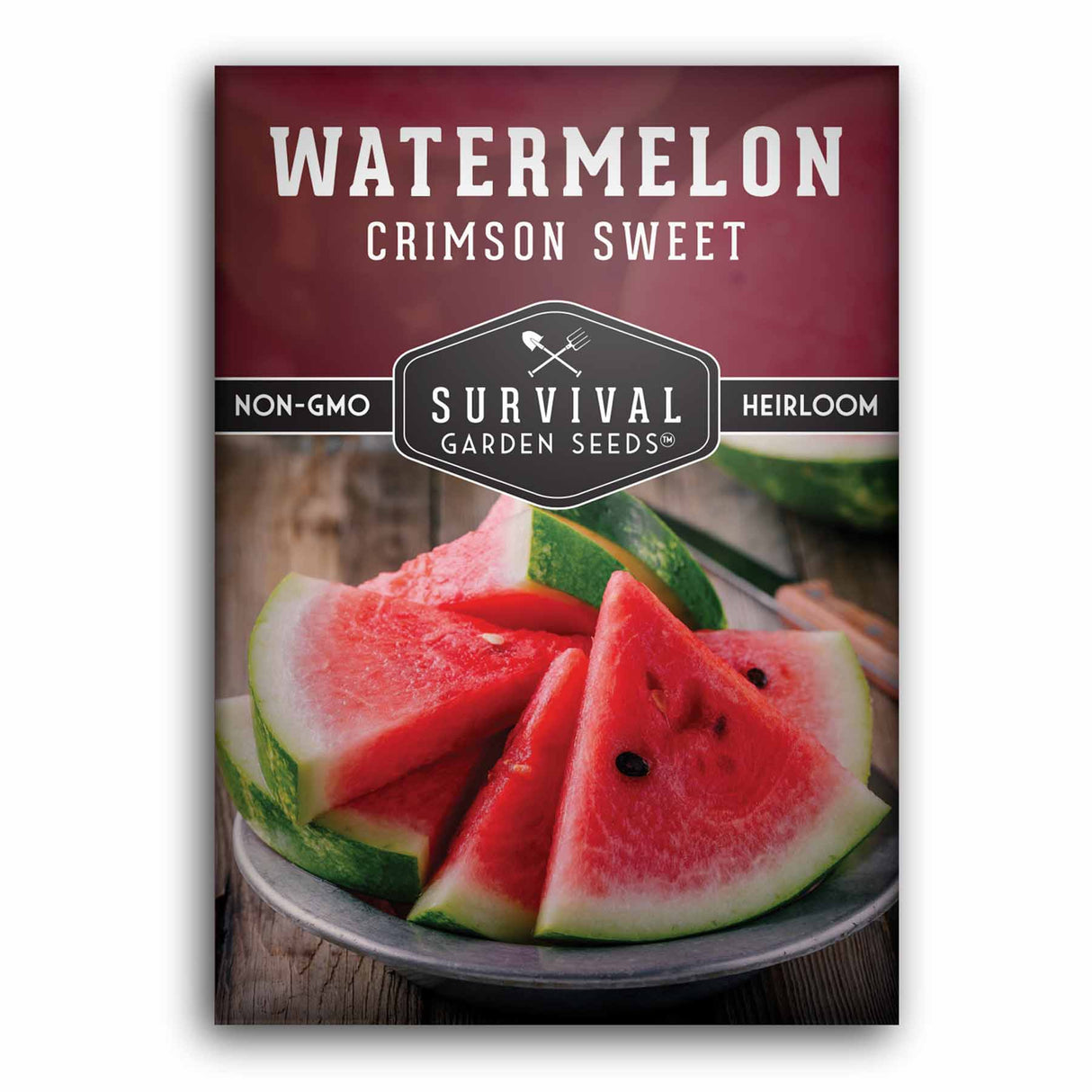 Crimson Sweet Watermelon seed packet